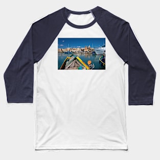 Marsaxlokk harbour, Malta Baseball T-Shirt